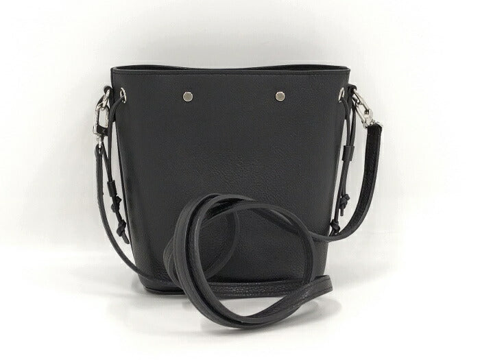 Louis Vuitton Nano Lock Me Bucket  Leather Shoulder Bag