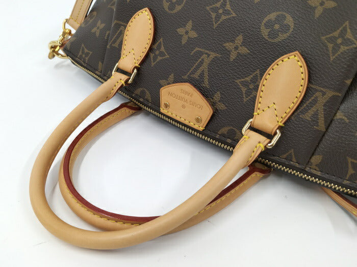 Louis Vuitton Monogram Turenne PM Shoulder Bag Brown