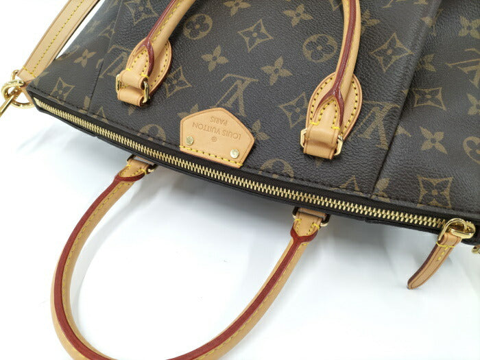 Louis Vuitton Monogram Turenne PM Shoulder Bag Brown