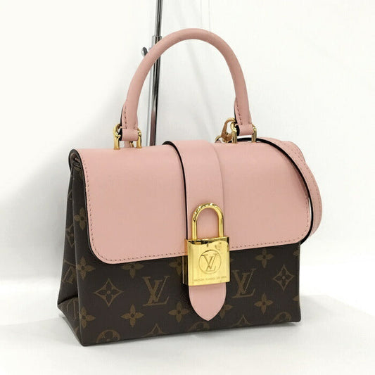Louis Vuitton Locky BB Monogram Rose Poodle Shoulder Bag Pink