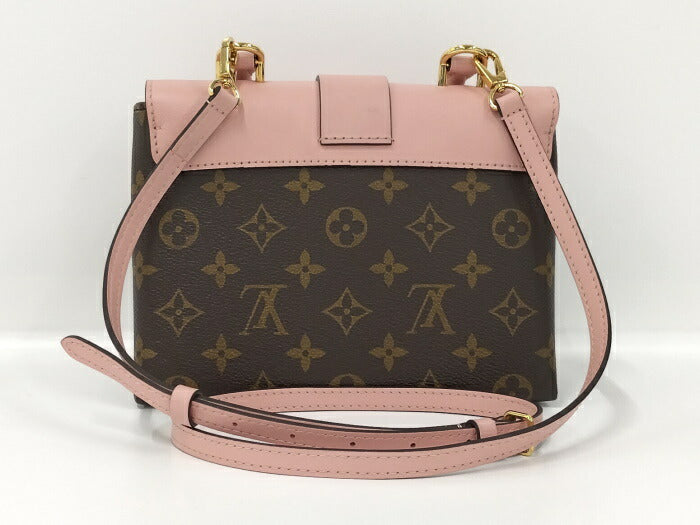 Louis Vuitton Locky BB Monogram Rose Poodle Shoulder Bag Pink