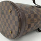 Louis Vuitton Marais Damier Leather Tote Bag Ebene Brown