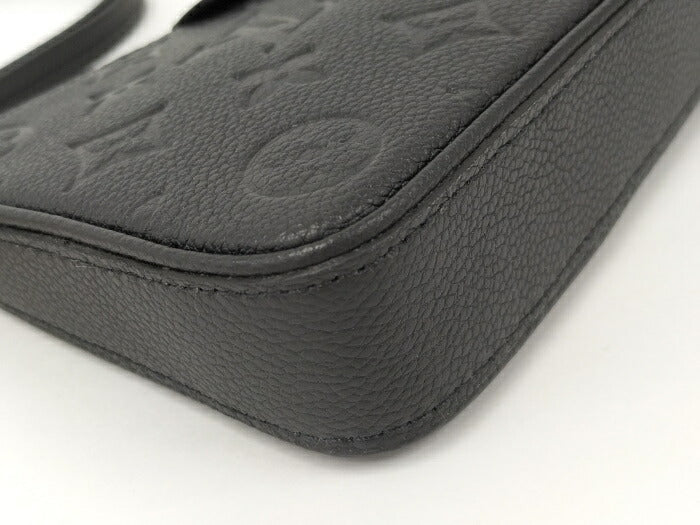 Louis Vuitton Easy Pouch Monogram Emplant Shoulder Bag