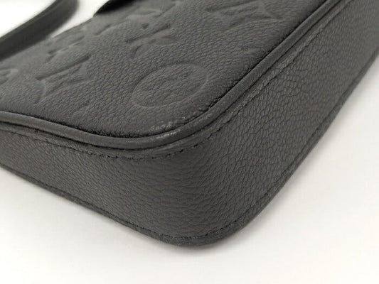 Louis Vuitton Easy Pouch Monogram Emplant Shoulder Bag