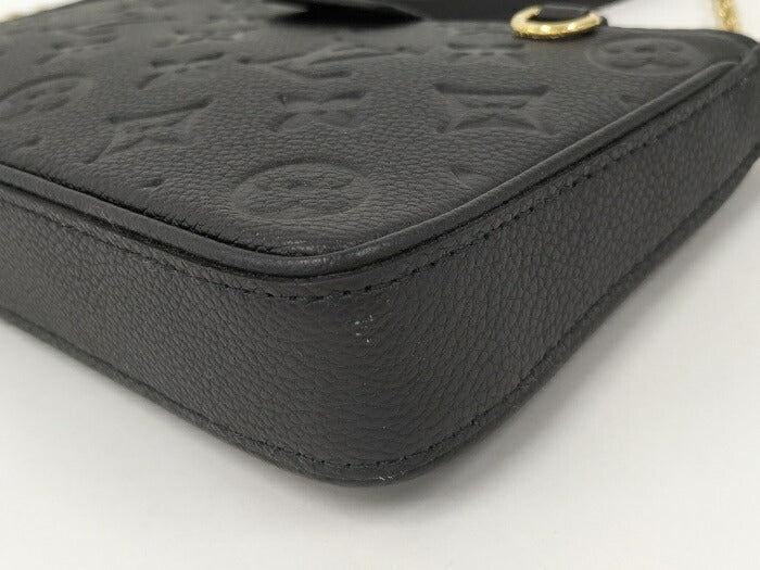 Louis Vuitton Easy Pouch Monogram Emplant Shoulder Bag