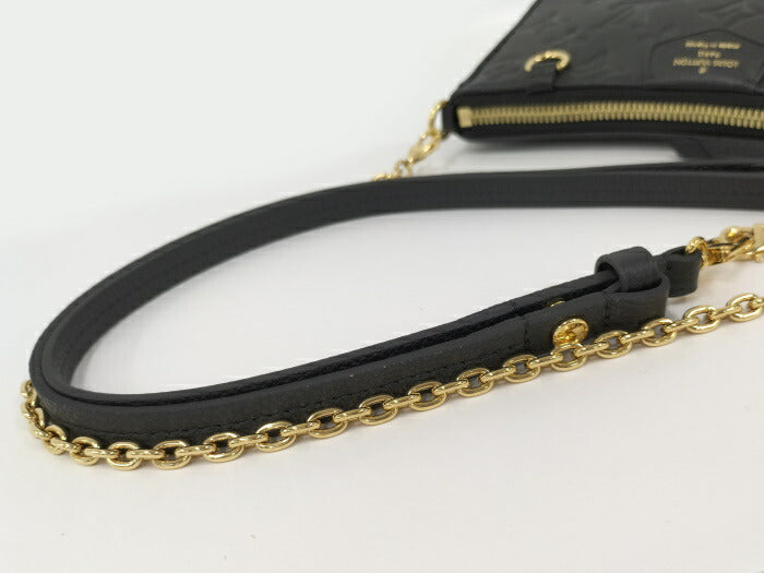Louis Vuitton Easy Pouch Monogram Emplant Shoulder Bag
