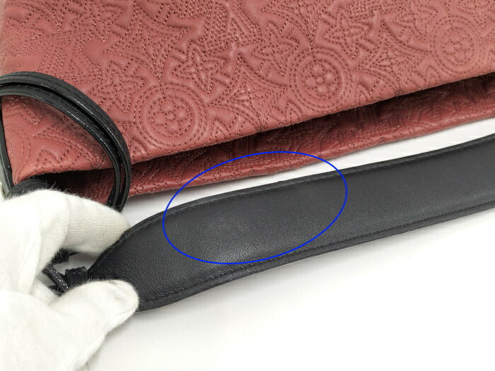 Louis Vuitton Hobo PM Monogram Antia Framboise Shoulder Bag