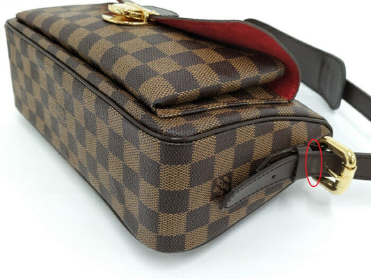 Louis Vuitton Ravello GM One Damier Leather Shoulder Bag