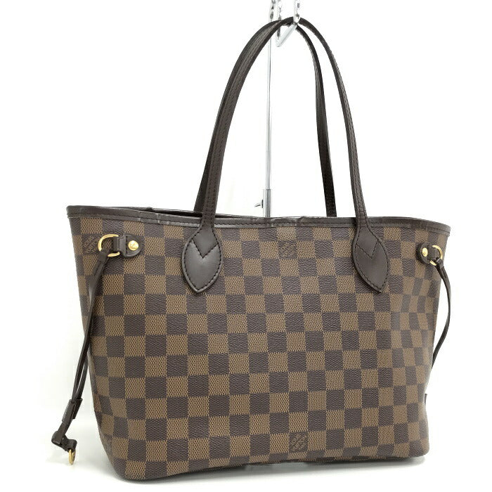 Louis Vuitton Neverfull PM  Damier Ebene Tote Bag