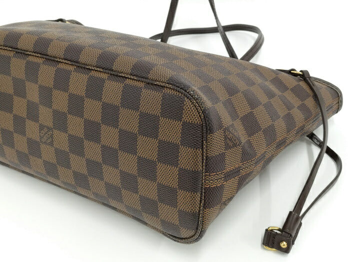 Louis Vuitton Neverfull PM  Damier Ebene Tote Bag