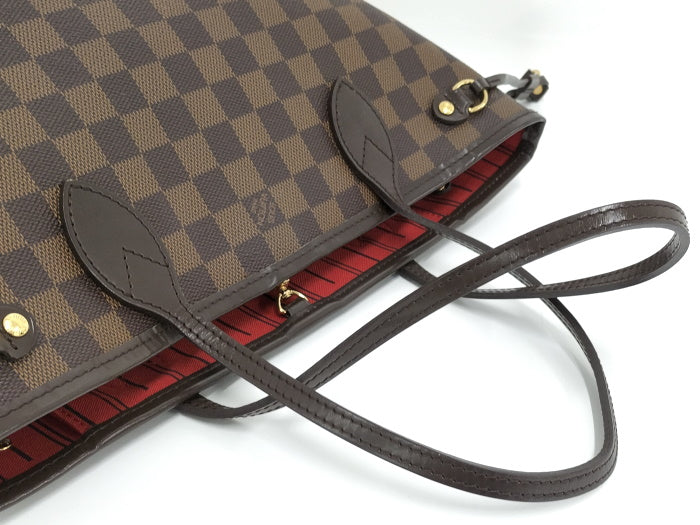 Louis Vuitton Neverfull PM  Damier Ebene Tote Bag