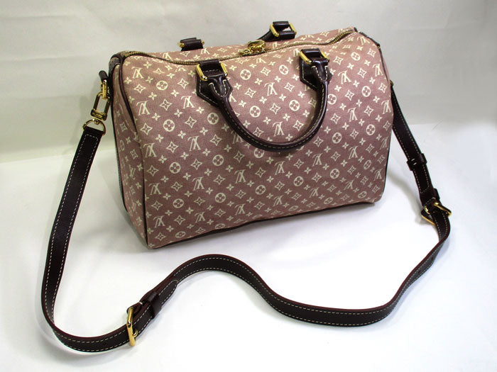 Louis Vuitton Speedy Bandouliere Monogram Ideal Sepia Mini Boston Bag