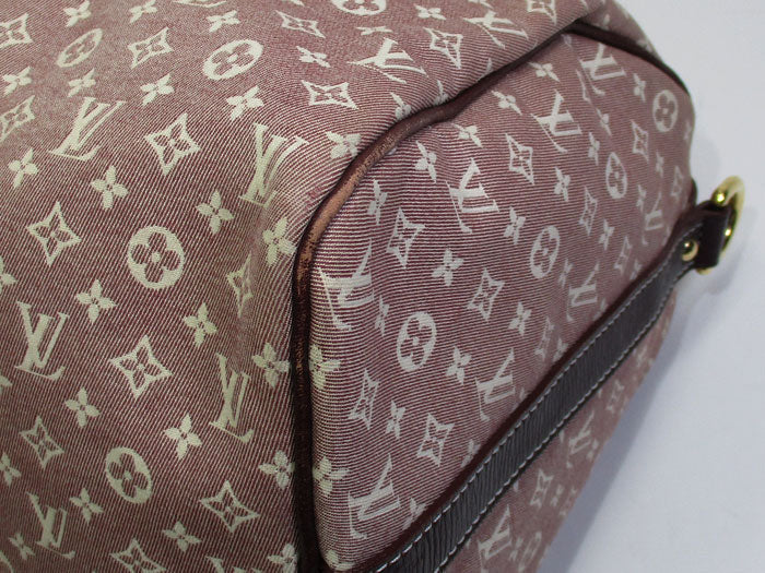Louis Vuitton Speedy Bandouliere Monogram Ideal Sepia Mini Boston Bag