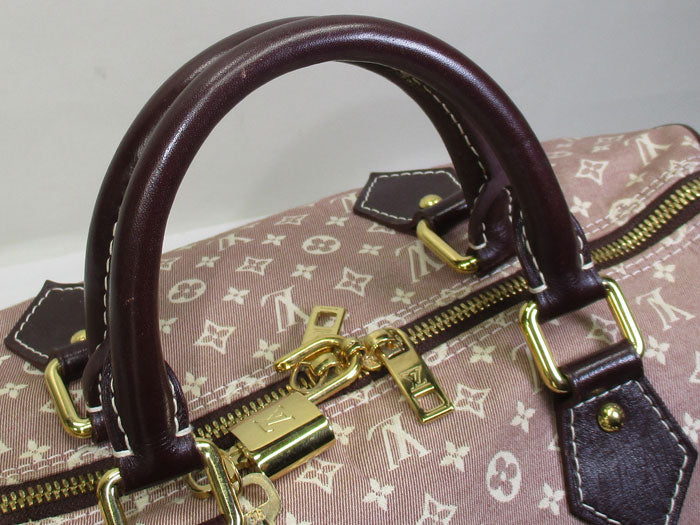 Louis Vuitton Speedy Bandouliere Monogram Ideal Sepia Mini Boston Bag