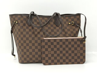 Louis Vuitton  Damier Neverfull MM Tote Bag