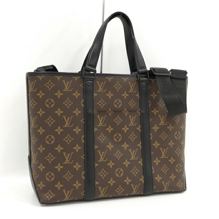 Louis Vuitton Weekend PM Monogram Macassar Tote Bag