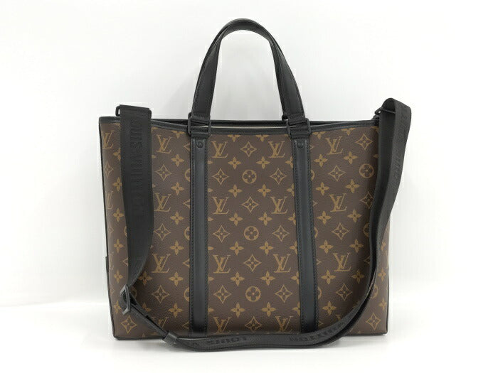 Louis Vuitton Weekend PM Monogram Macassar Tote Bag