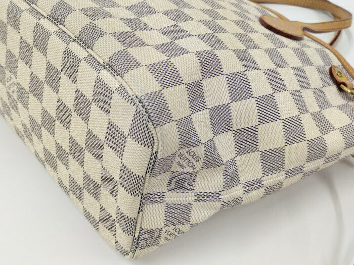 Louis Vuitton everfull PM Tote Bag Damier Azur