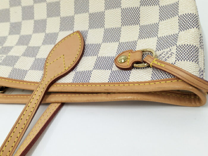 Louis Vuitton everfull PM Tote Bag Damier Azur