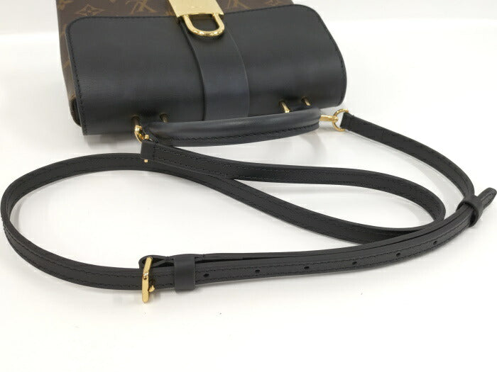 Louis Vuitton Monogram Locky BB Shoulder Bag Black