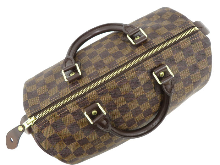 Louis Vuitton Speedy 30 Handbag Damier Ebene