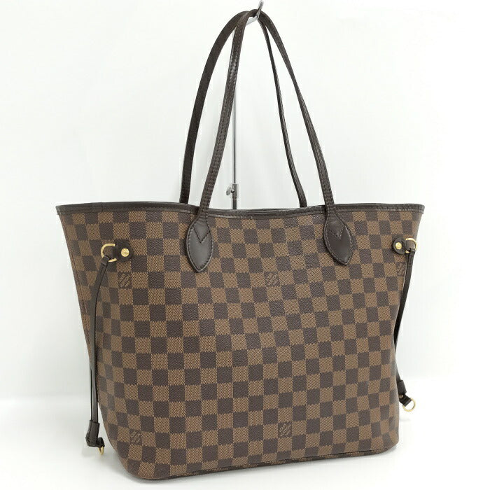 Louis Vuitton Neverfull MM  Damier Ebene Tote Bag