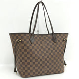 Louis Vuitton Neverfull MM  Damier Ebene Tote Bag