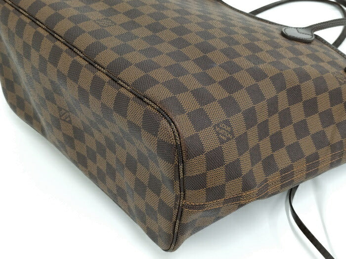 Louis Vuitton Neverfull MM  Damier Ebene Tote Bag