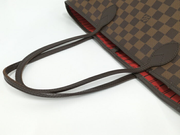 Louis Vuitton Neverfull MM  Damier Ebene Tote Bag