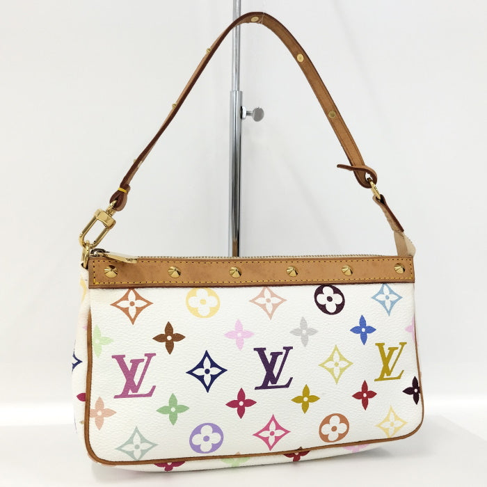 Louis Vuitton Multicolor Pochette Accessoires Accessory Pouch White