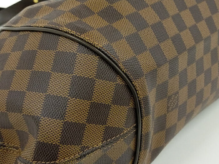 Louis Vuitton Sistina GM  Shoulder Bag Damier Ebene