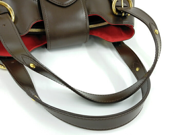 Louis Vuitton Sistina GM  Shoulder Bag Damier Ebene