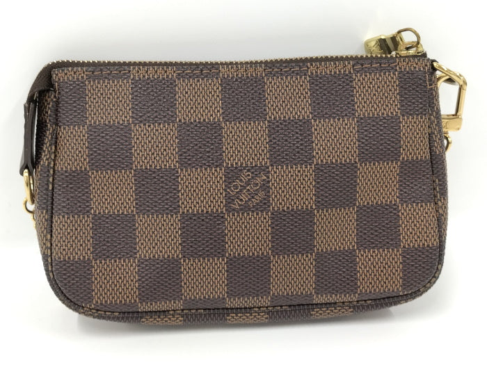 Louis Vuitton Mini Pochette Accessory Pouch Damier Ebene