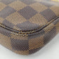 Louis Vuitton Mini Pochette Accessory Pouch Damier Ebene