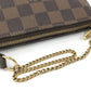 Louis Vuitton Mini Pochette Accessory Pouch Damier Ebene
