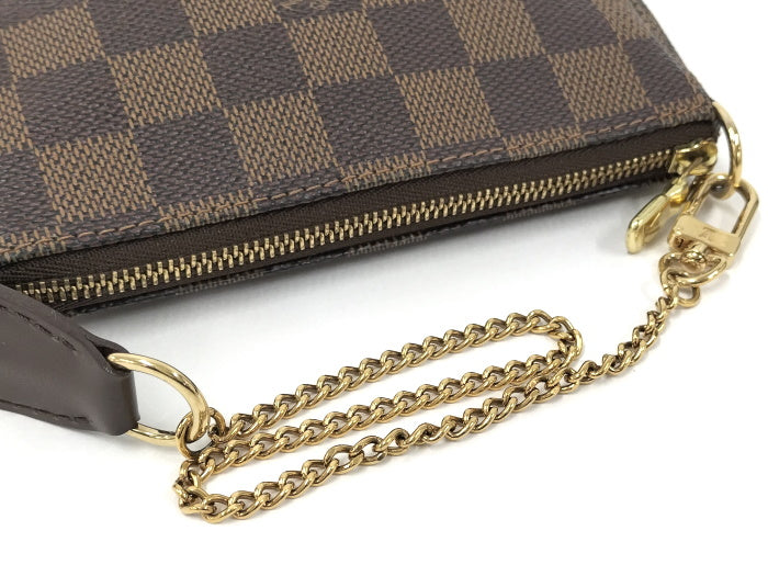 Louis Vuitton Mini Pochette Accessory Pouch Damier Ebene