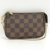Louis Vuitton Mini Pochette Accessory Pouch Damier Leather