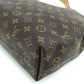Louis Vuitton Graceful PM Monogram Leather Tote Bag Brown