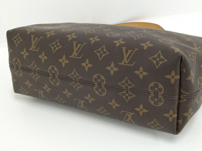 Louis Vuitton Graceful PM Monogram Leather Tote Bag Brown