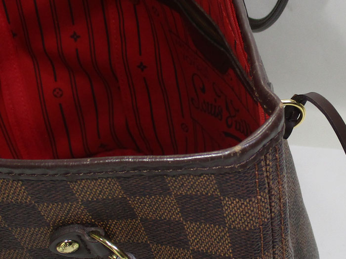 Louis Vuitton Neverfull MM Tote Bag Damier Ebene