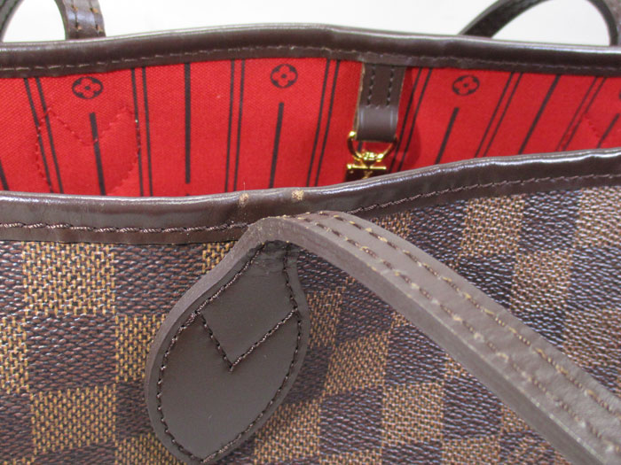 Louis Vuitton Neverfull MM Tote Bag Damier Ebene