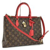 Louis Vuitton Flower Tote Monogram Coquelicot Red Shoulder Bag