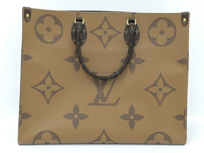 Louis Vuitton On The Go GM Monogram Glant Reverse Tote Bag
