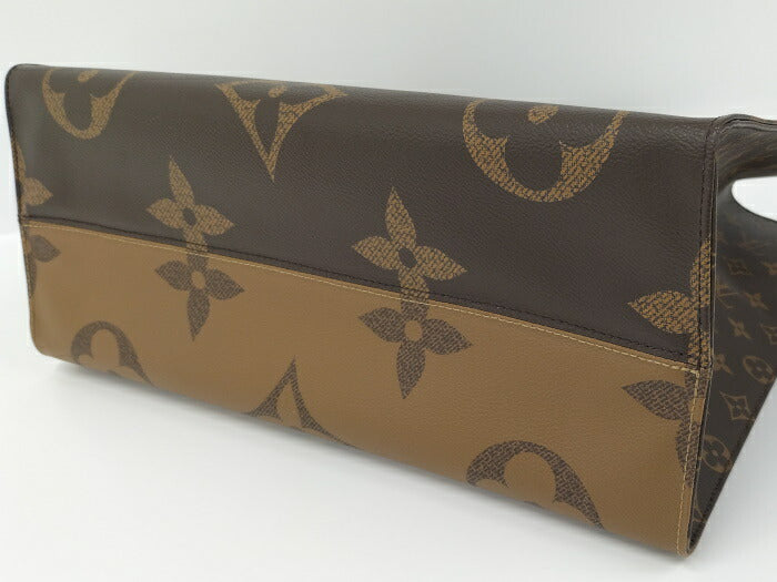Louis Vuitton On The Go GM Monogram Glant Reverse Tote Bag