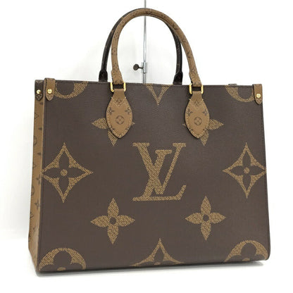 Louis Vuitton On The Go MM Monogram Reverse Tote Bag