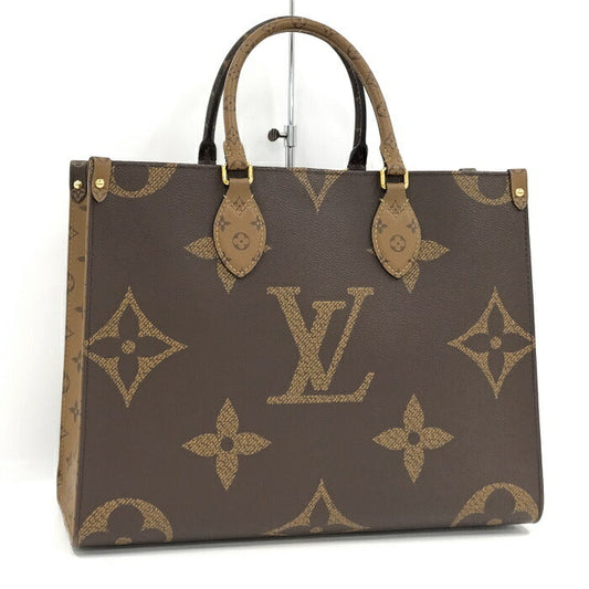 Louis Vuitton On The Go MM Monogram Reverse Tote Bag