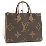 Louis Vuitton On The Go MM Monogram Reverse Tote Bag