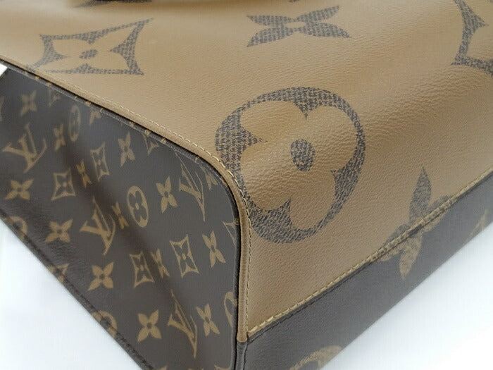 Louis Vuitton On The Go MM Monogram Reverse Tote Bag