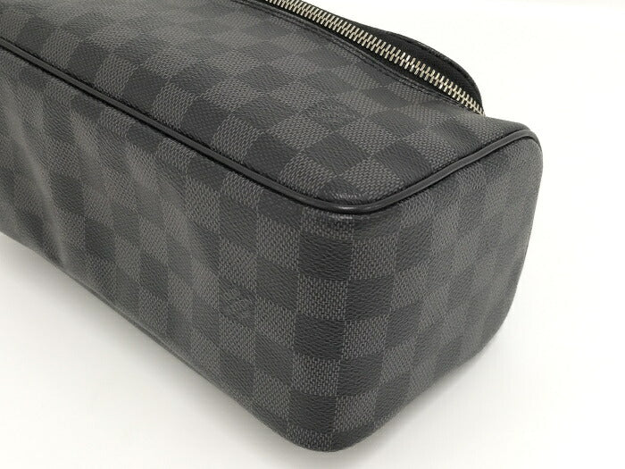 Louis Vuitton Graphite Damier Toilet Shoulder Bag