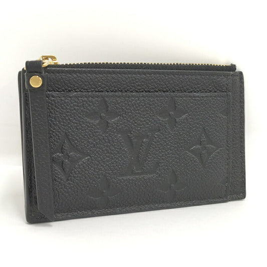 Louis Vuitton Monogram Emplant Porte Cult Zip Coin Case